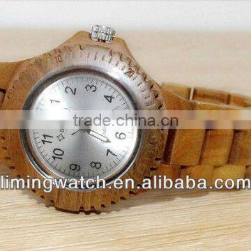 Wooden watch,Janpan movt quartz wooden watch,Quartz wrist wooden watch