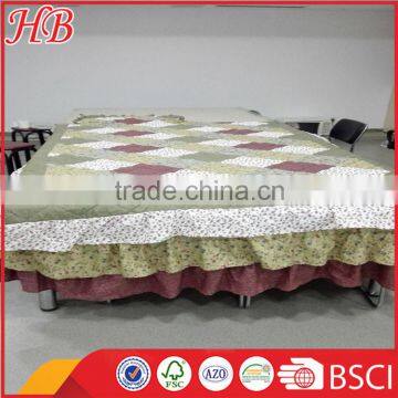 2016 Fashion Design, 100% Polyester High Quality Service, Different Style Colorful Patchwork Quilt photo-2