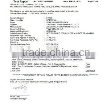 Red Party Clown Nose Circus Nose photo-6