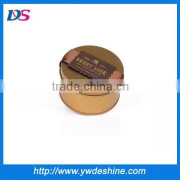 New coffee round tin box TH-011