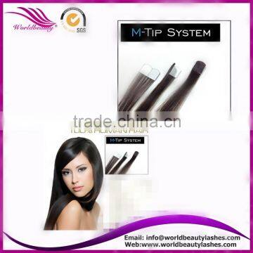 Factory price for M-shape tape hair extension