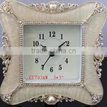 Fashion table clock photo frame