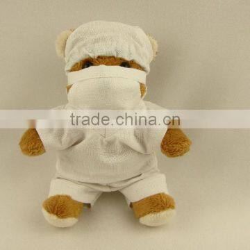 Mini Soft Medical Doctor Stuffed Teddy Bear Toy photo-3