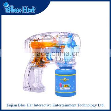 Latest customized toy soap bubble water gun for kids