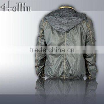 Man Jacket With Hood 2015 Spring