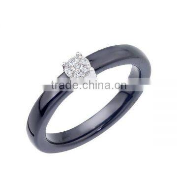 Fashion Popular Sterling Ceramic Ring Jewellery