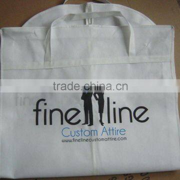 Custom Zipper Non Woven Garment Bags