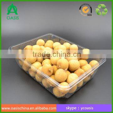 Transparent PS PP PET Disposable Plastic Vegetable Tray Tomato Tray photo-2