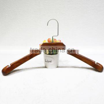 Classic antique wooden plastic hangers for clothes