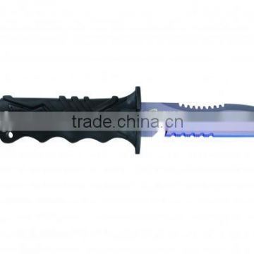 high quality Beta titanium scuba diving knife for outdoor underwater sports