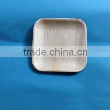 7'' Palm Leaf Square Bowl