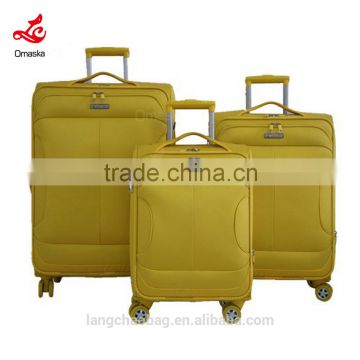 2015 hot sale high quality fabric eva luggage