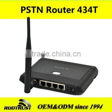 Tri-band voice router with sim card slot & 4 ADSL port RJ45 434T