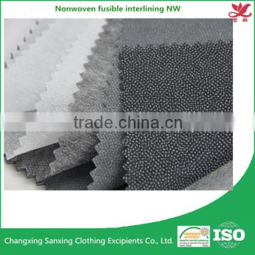 Nonwoven fusible interlining NW interlining fabric