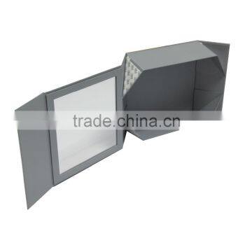 OEM/ODM Handmade Custom Hard Paper Folding Gift Box photo-6
