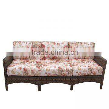 2015 outdoor furniture three seat sofa