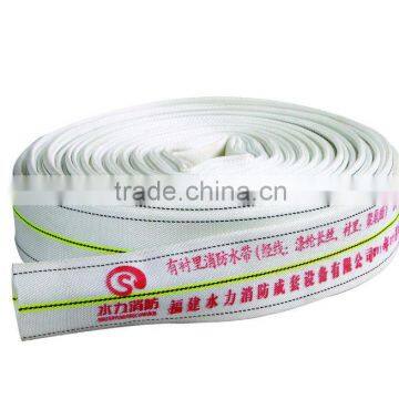 PVC/PU lining fire hose high intensity polyester filament