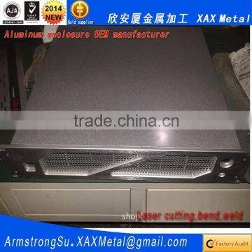XAX06Alu OEM ODM customized laser cut bend weld plate aluminum collector box