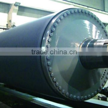 breast roll for paper mill used in press part of paper making machine