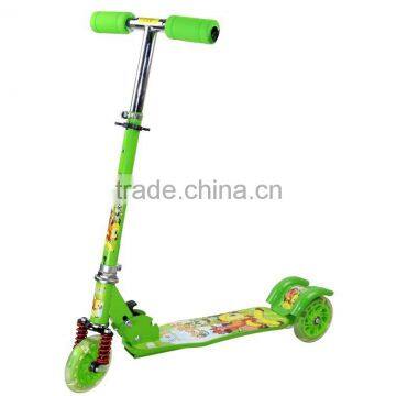 2015 hot sell,125 PVC wheel scooter,Foot pedal kick pushscooter