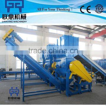 Strong waste plastic lump crusher / used plastic crushing machine