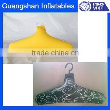 cute cheap promotion inflatable human body models and clothes hanger