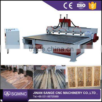 Efficient work machine for wood cnc