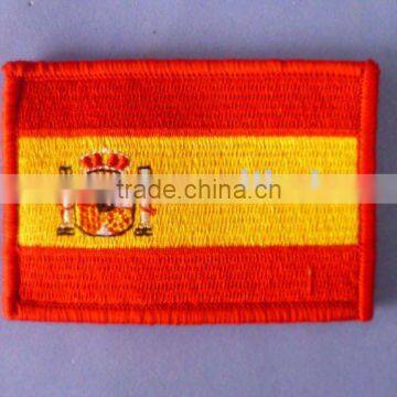 Embroidered Spain Flag Patch