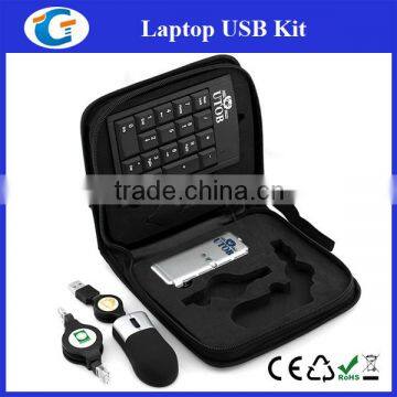 usb eletronic travel combo kit for computer pc laptop