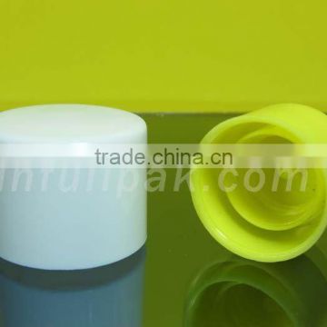 20/410 white double wall plastic cap