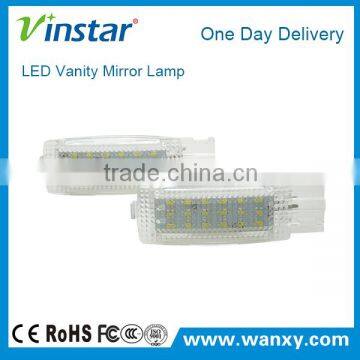 High Quality LED vanity mirror lamp for S.koda LED vanity mirror lamp for Seat for V.W ESO/Golf/Jetta/Passat/Scirocco/Polo