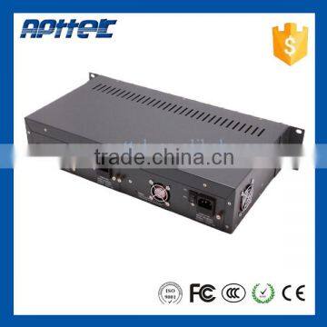 16 port media converter chassis rackmount chassis