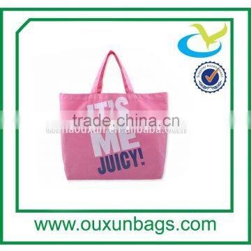 Organic cotton bag colorful shopping bag