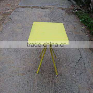 Modern Folding Waterproof & Iron Dining Table Price