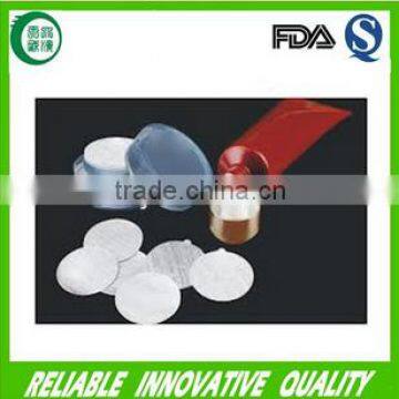 PET Aluminum foil induction seal liner for cosmetics bottle packing