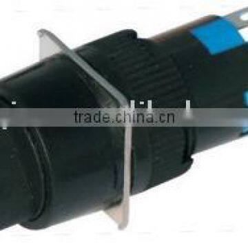 16mm round selector switch (push button switch)