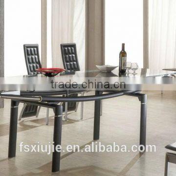 Z608-1 Hot Sale Chrome Legs Hotel High Back PVC Dining Chair