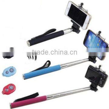 selfie monopod for gopro and smartphone,camera monopod gopro,For go pro monopod selfie stick with gopro clip mount holder