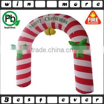 funny inflatable arch outdoor Christmas decorations arch