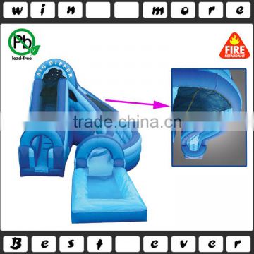 commercial grade pvc tarpaulin big inflatable water slide prices used in water park for adults