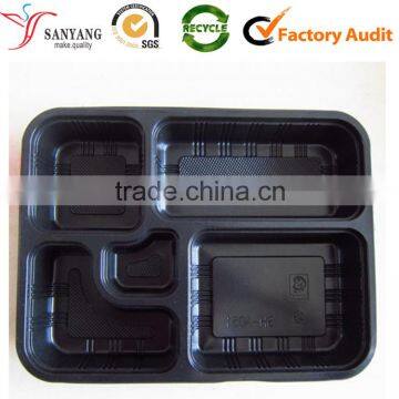 Disposible use food grade plastic bento box