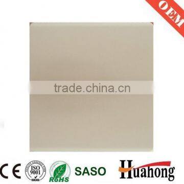 Frameless large plate wall switch and socket