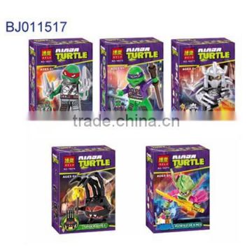 5 style teenage mutant ninja turtles series toy plastic ninja turtles toys;custom plastic ninja turtles toys