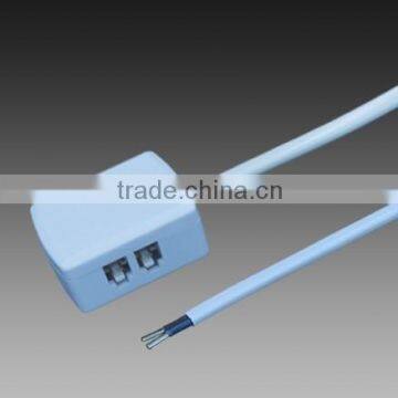 T8 Integrated LED tube lamp copper chip connecting cable light box cable holder adapter wire accessories 2 way