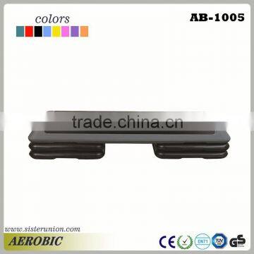 Fashion Black Body Shaping Aerobic Stepper with 2 Riser