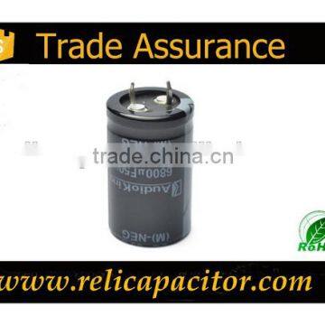 trade assurance CD60 snap in aluminum electrolytic capacitor