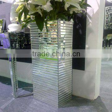 Mirrored Glass Vases With High Quality