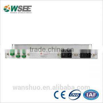 4 optical outputs dual power supply 1550nm amplifier EDFA