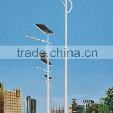 solar power energy street light with pole