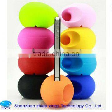 music Mini Mobile Speaker Silicone Egg Speaker dealer